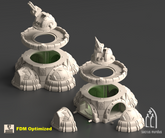 Vahngart Artillery 3D-printed model